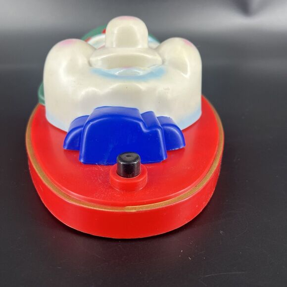 Vintage Holiday Ebenezer Scrooge Door Knocker Light Up Talking Toy State - Picture 3 of 11